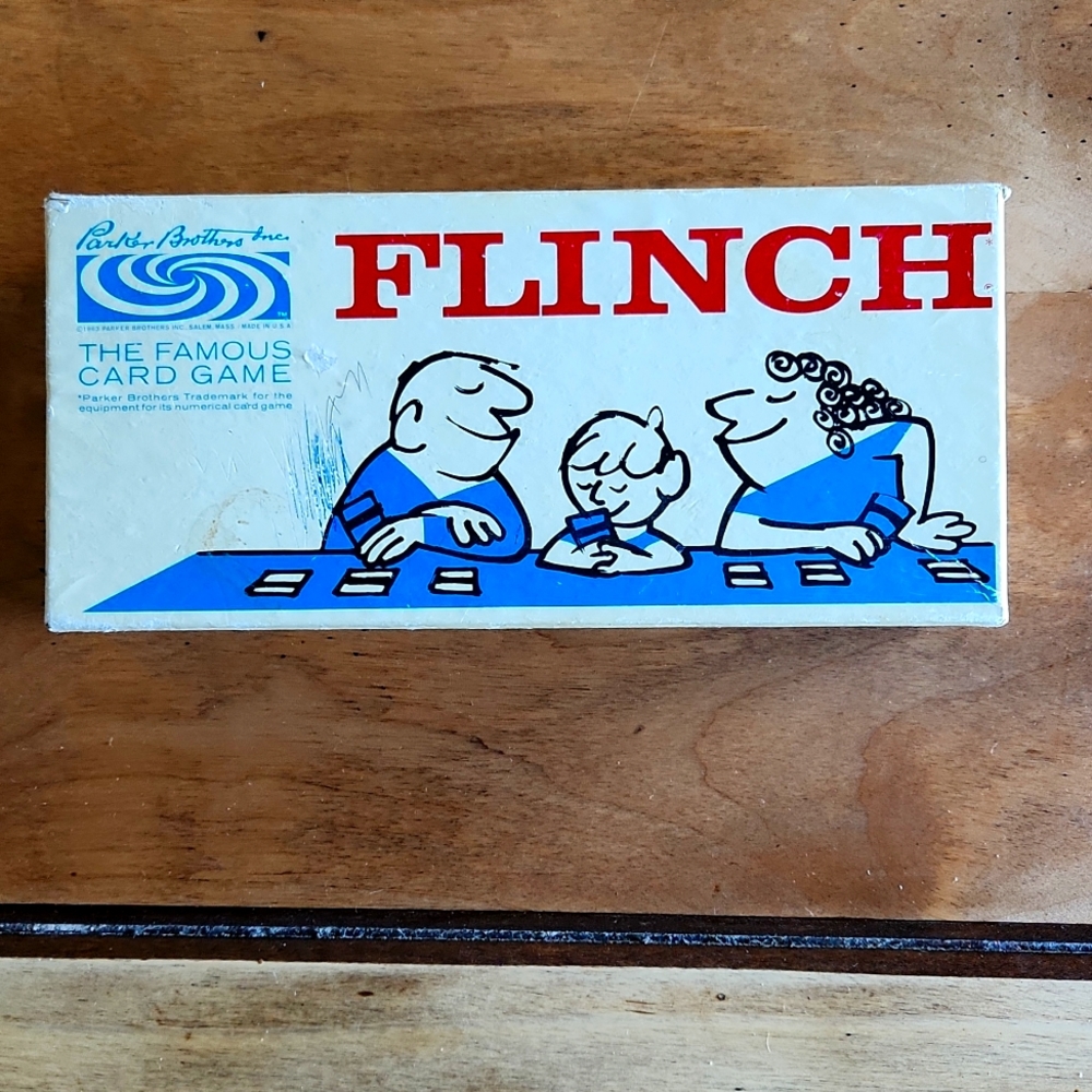 Vintage Flinch Card Game